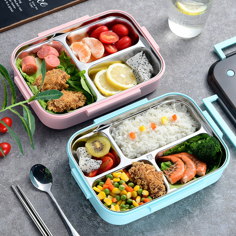 Four-compartments Lunch Box