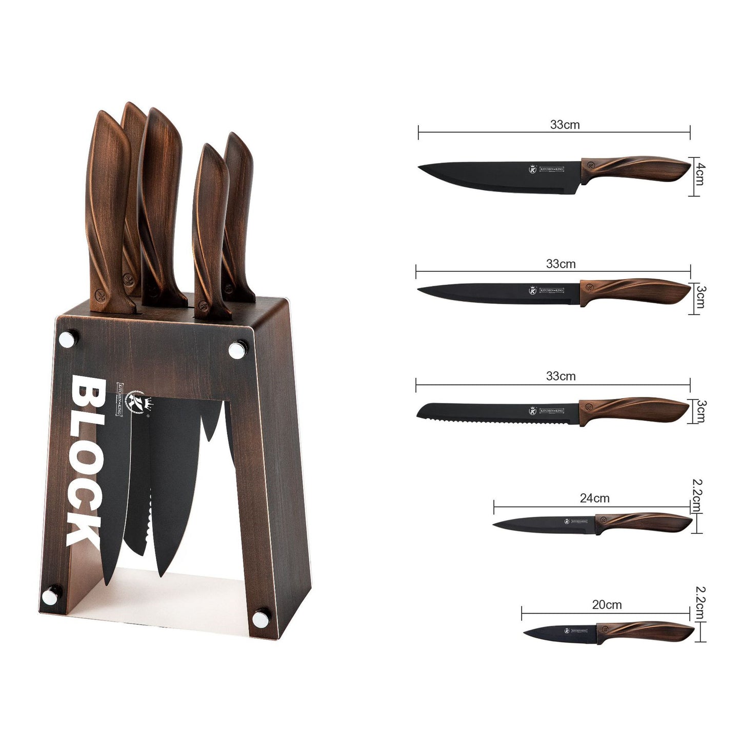 Stainless Steel Knives Set