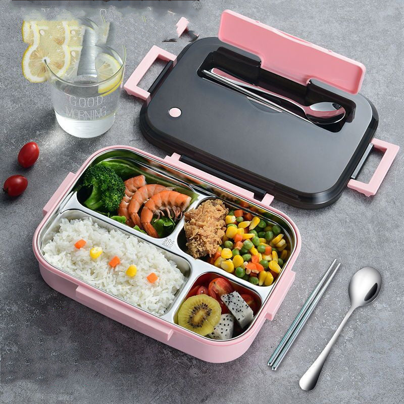 Four-compartments Lunch Box