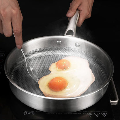 Stainless Steel Non-stick Frying Pan