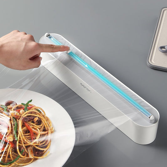 Foil Cling Film Wrap Dispenser With Sharp Cutter