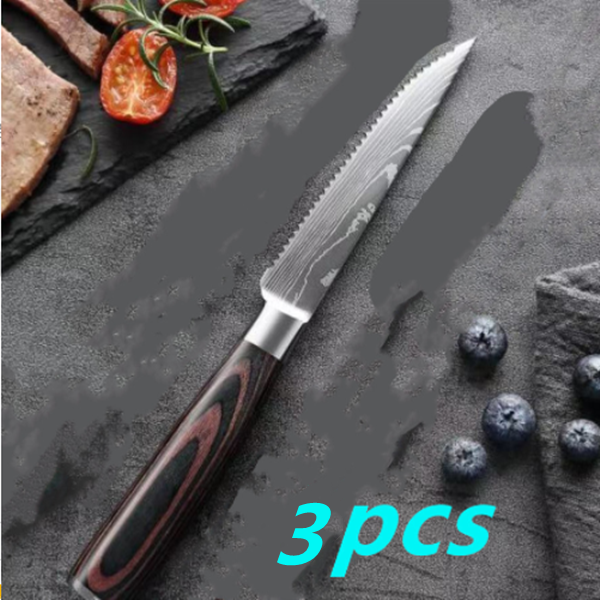 Steak Knives _ Wooden Handle