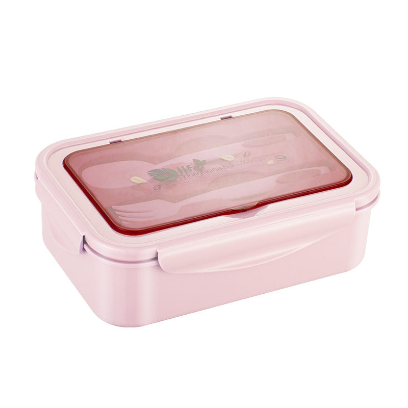 Microwave Oven Heating Lunch Box